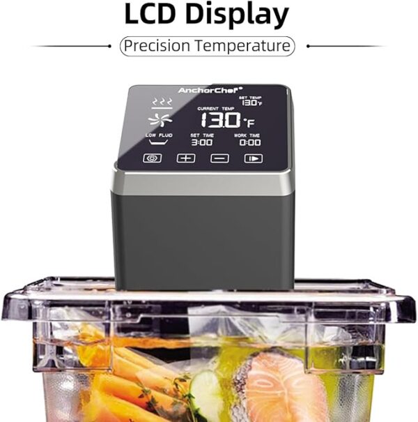 Anchorchef Sous Vide 1400W Precision Cooker - Image 6