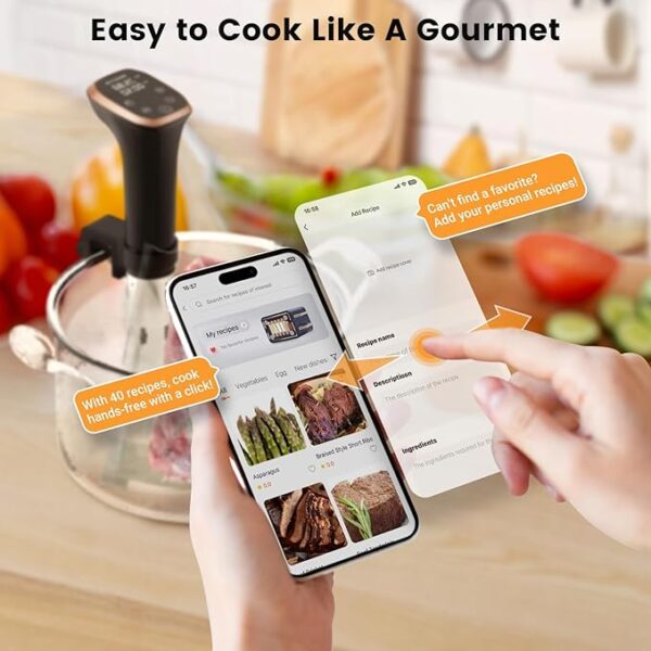 BLITZHOME Sous Vide Cooker - Image 2